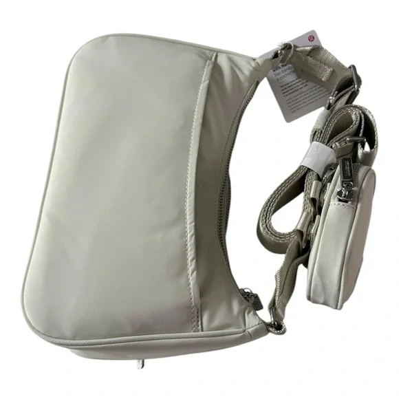 Lululemon Cream Crossbody Bag Bone color on tag